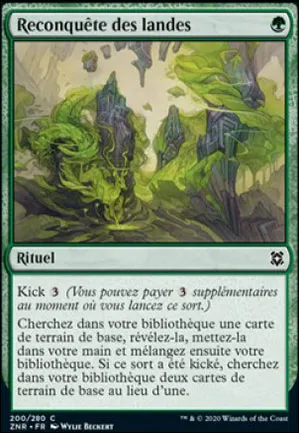 Reconquête des landes