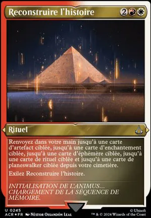 Reconstruire l'histoire