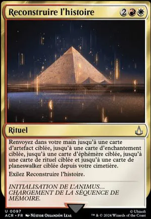 Reconstruire l'histoire