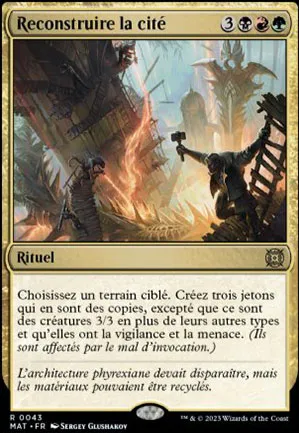 Reconstruire la cité