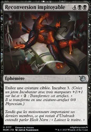 Reconversion impitoyable