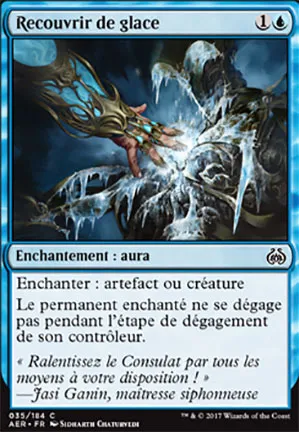 Recouvrir de glace