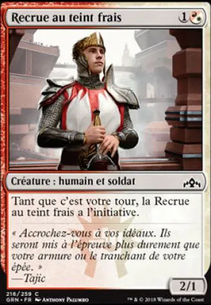 Recrue au teint frais