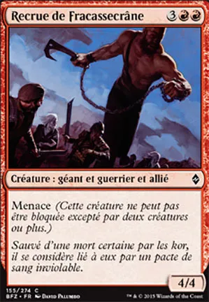 Recrue de Fracassecrâne