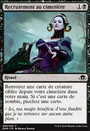 Recrutement au cimetière