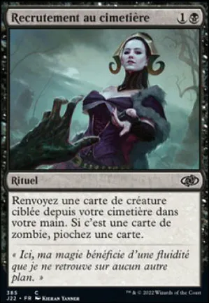 Recrutement au cimetière