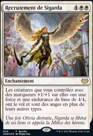 Recrutement de Sigarda