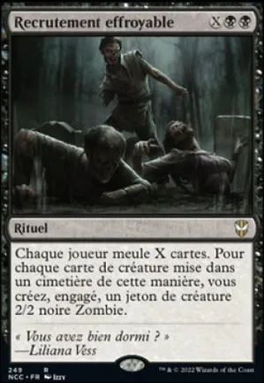 Recrutement effroyable