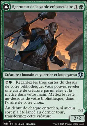 Recruteur de la garde crépusculaire // Hurleur Krallenhorde