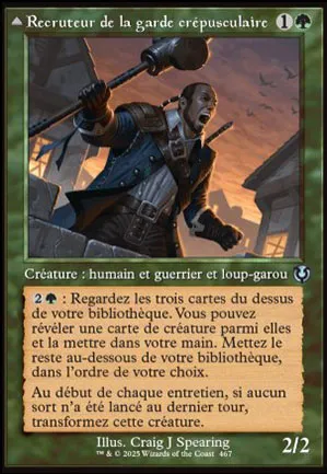 Recruteur de la garde crépusculaire // Hurleur Krallenhorde