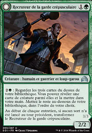 Recruteur de la garde crépusculaire // Hurleur Krallenhorde