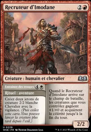 Recruteur d’Imodane // Entraîner des troupes