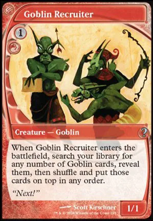 Recruteur gobelin