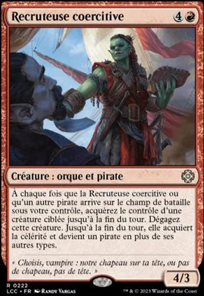 Recruteuse coercitive