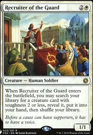Recruteuse de la garde