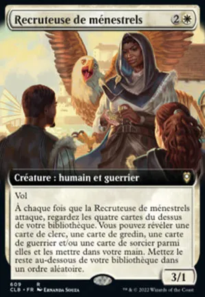 Recruteuse de ménestrels