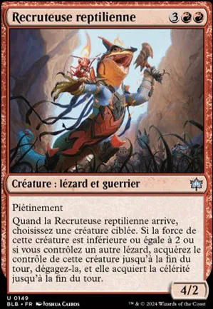 Recruteuse reptilienne
