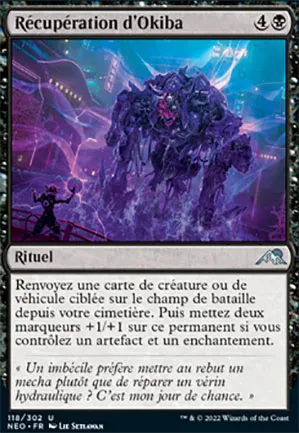 Récupération d'Okiba