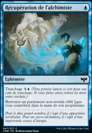 Récupération de l'alchimiste