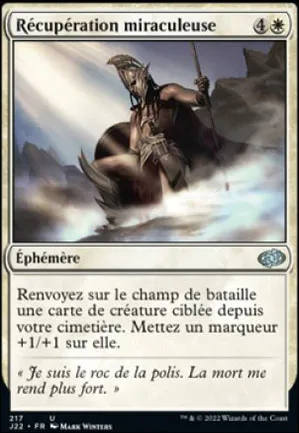 Récupération miraculeuse