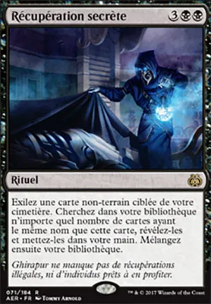 Récupération secrète