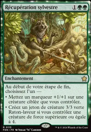 Récupération sylvestre