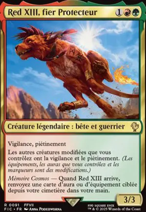 Red XIII, fier protecteur