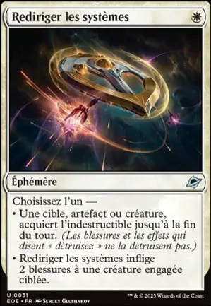 Rediriger les systèmes