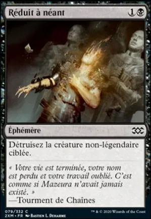 Réduit à néant