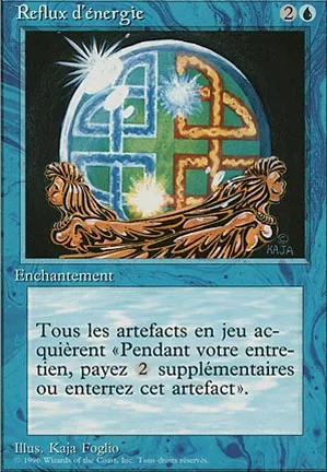 Reflux d'énergie
