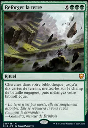 Reforger la terre