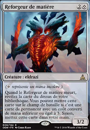 Reforgeur de matière