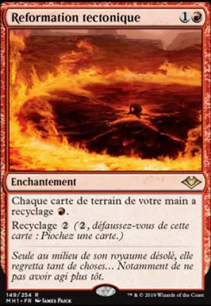 Reformation tectonique