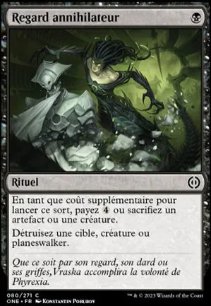 Regard annihilateur
