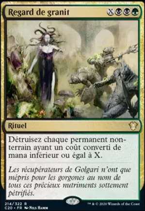 Regard de granit