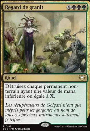 Regard de granit