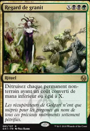 Regard de granit