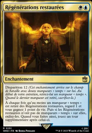 Régénérations restaurées