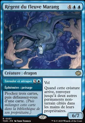 Régent du fleuve Marang // Enrouler et attraper