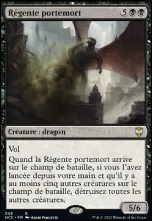 Régente portemort