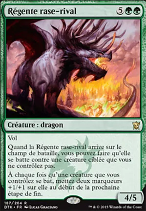 Régente rase-rival