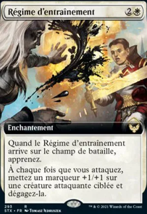 Régime d'entraînement