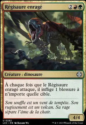 Régisaure enragé