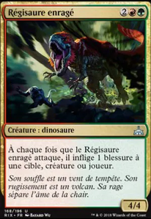 Régisaure enragé