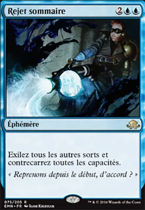 Rejet sommaire