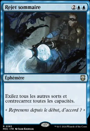 Rejet sommaire