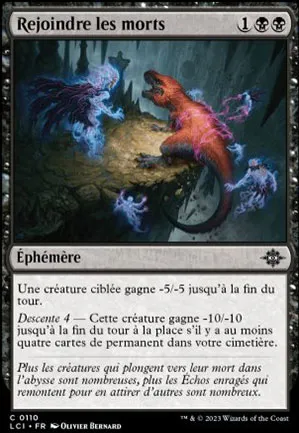 Rejoindre les morts