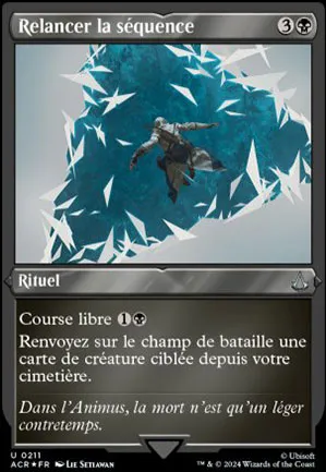 Relancer la séquence