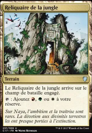 Reliquaire de la jungle