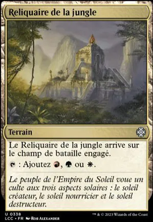 Reliquaire de la jungle
